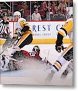Pittsburgh Penguins V Arizona Coyotes #4 Metal Print