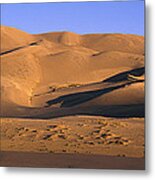 Sand Dunes In A Desert, Great Sand #4 Metal Print