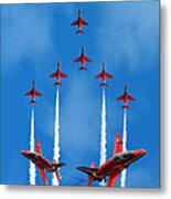 The Red Arrows Metal Print