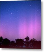 View Of The Aurora Australis Or Southern Lights #4 Metal Print