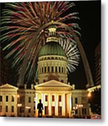 4th Of July St Louis Style Metal Print