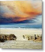 Beach View #5 Metal Print