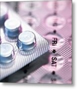 Contraceptive Pills #5 Metal Print