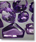 Faceted Gemstones #5 Metal Print