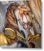 Hampton Carousel Horse Series #5 Metal Print