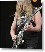 Jeff Hanneman From Slayer #2 Metal Print