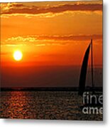Lake Erie Sunset  #5 Metal Print