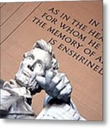 Lincoln Memorial Metal Print
