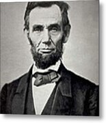 President Abraham Lincoln Metal Print