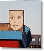 The Face #5 Metal Print