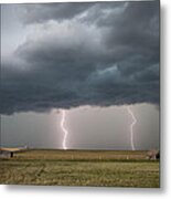 Prairie Storm Clouds #51 Metal Print