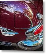 1952 Hudson Hornet 4 Door Sedan Twin H Power Painted #6 Metal Print