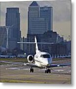 London City Airport #6 Metal Print