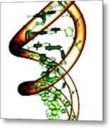 Dna Molecule #63 Metal Print