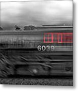 6339 On The Move Panoramic Metal Print