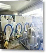 Drug Manufacturing #7 Metal Print