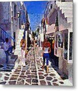 Mykonos Town #1 Metal Print