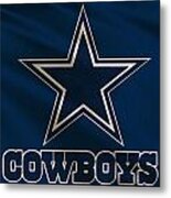 Dallas Cowboys Uniform Metal Print
