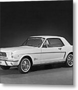 A 1964 Ford Mustang Metal Print