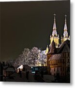 A Cold Winter's Night Metal Print