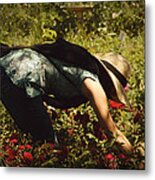 A Day In The Garden Metal Print