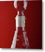 A Decanter Metal Print