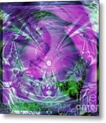 A Dream Of Swimming With Butterflies Metal Print