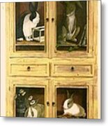 A Home For My Rabbits Metal Print