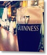 A Little Guinness In Dublin #imhappy Metal Print