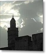 A Mosque Tower Metal Print