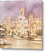 A Night In Madrid Metal Print