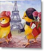 A Paris Valentine Metal Print