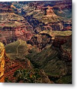 A River Runs Through It-the Grand Canyon Metal Print