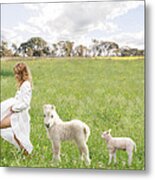 A Walk In The Country Metal Print