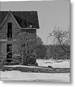 Abandoned Farmhouse Metal Print