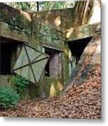 Abandoned Halls Metal Print