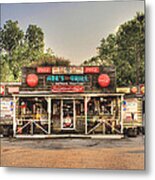 Abe's Grill - Fine Southern Food Metal Print