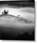 Above The Mist Metal Print