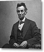 Abraham Lincoln 1865 Metal Print