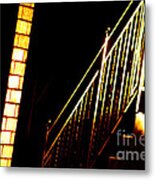 Abstract Light Metal Print