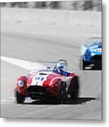 Ac Cobra Racing Monterey Watercolor Metal Print