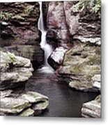 Adams Falls Metal Print