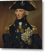 Admiral Horatio Nelson Metal Print