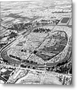 Aerial Of Indy 500 Metal Print