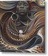 African Spirits I Metal Print