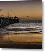 After The Sun Sets Metal Print