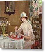 Afternoon Tea Metal Print