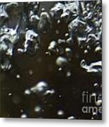 Air In The Water Also Known As A Bubble Metal Print