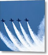 Airplanes In Formation Metal Print