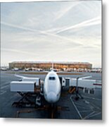 Airport Metal Print